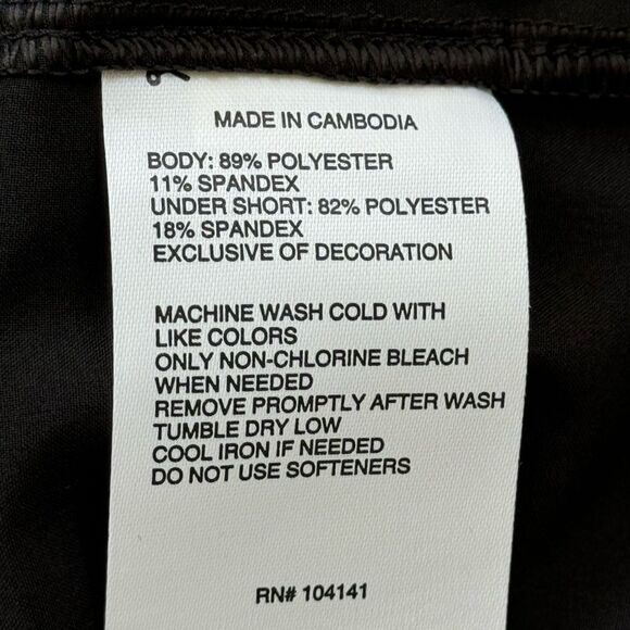 DSG Women's Stride Skort Pure Black Small NWT - Picture 11 of 13